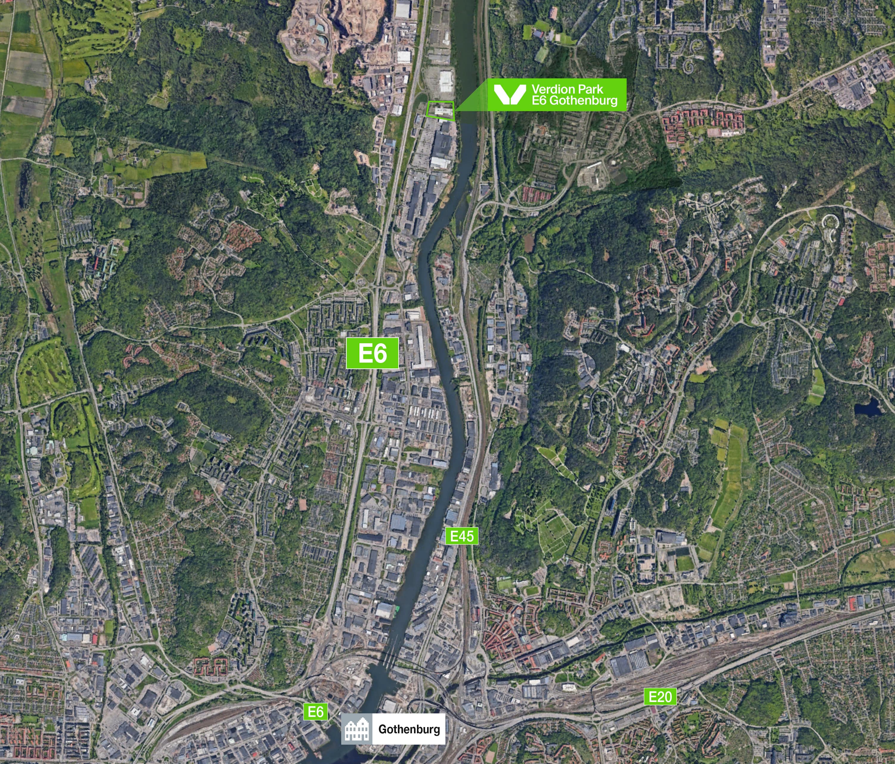 E6-Gothenburg-Aerial